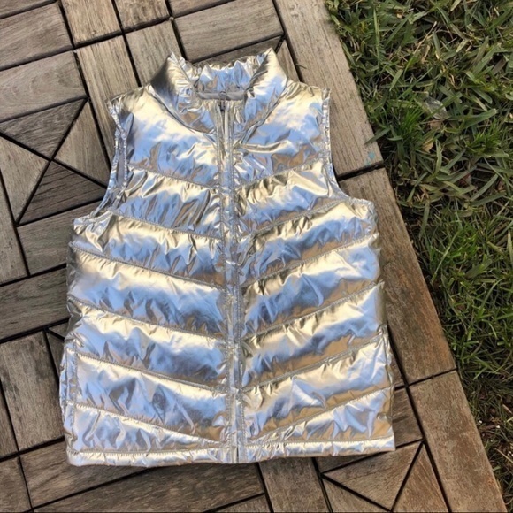 Crazy 8 Other - Crazy 8 Silver Girls Vest Size L